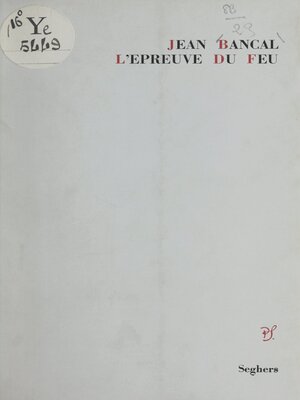 cover image of L'épreuve du feu